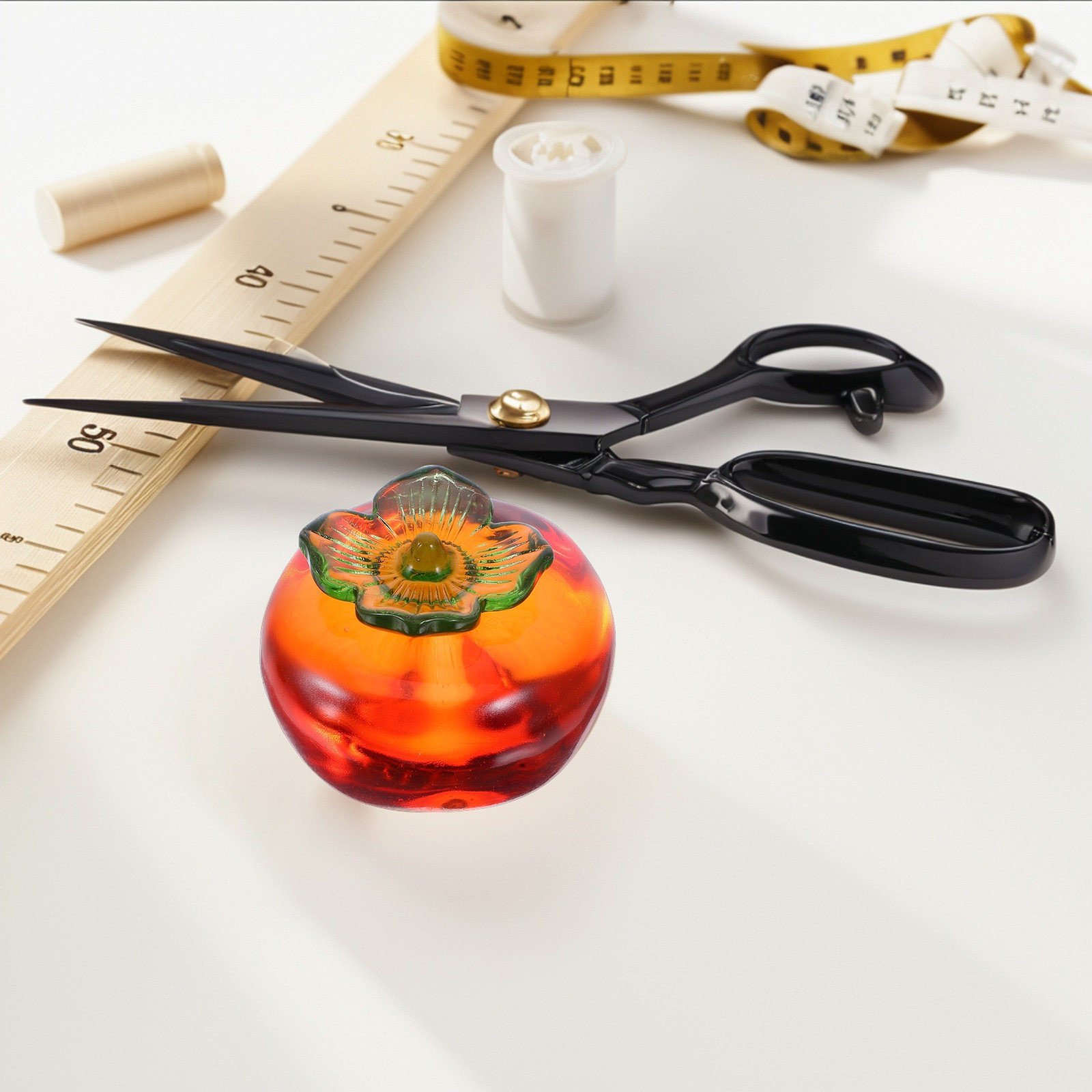 Paper Weight Crystal - 2 Buah Pemberat Kertas Kristal untuk