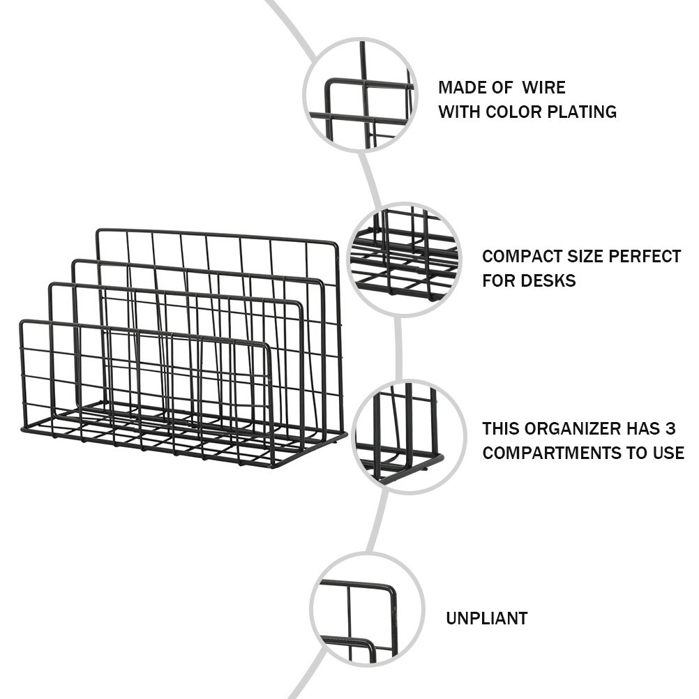 Rak Penyimpanan Kabel dengan 3 - Magazine Holder Rack ulasan dan harga
