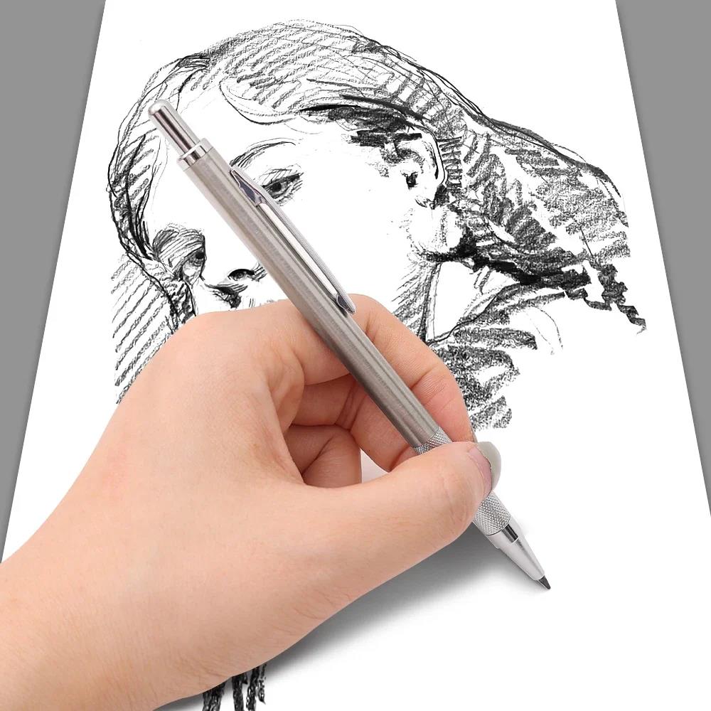Pensil Mekanik Logam 0.3 0.5 0 - Mechanical Pencil 0.3 ulasan dan harga