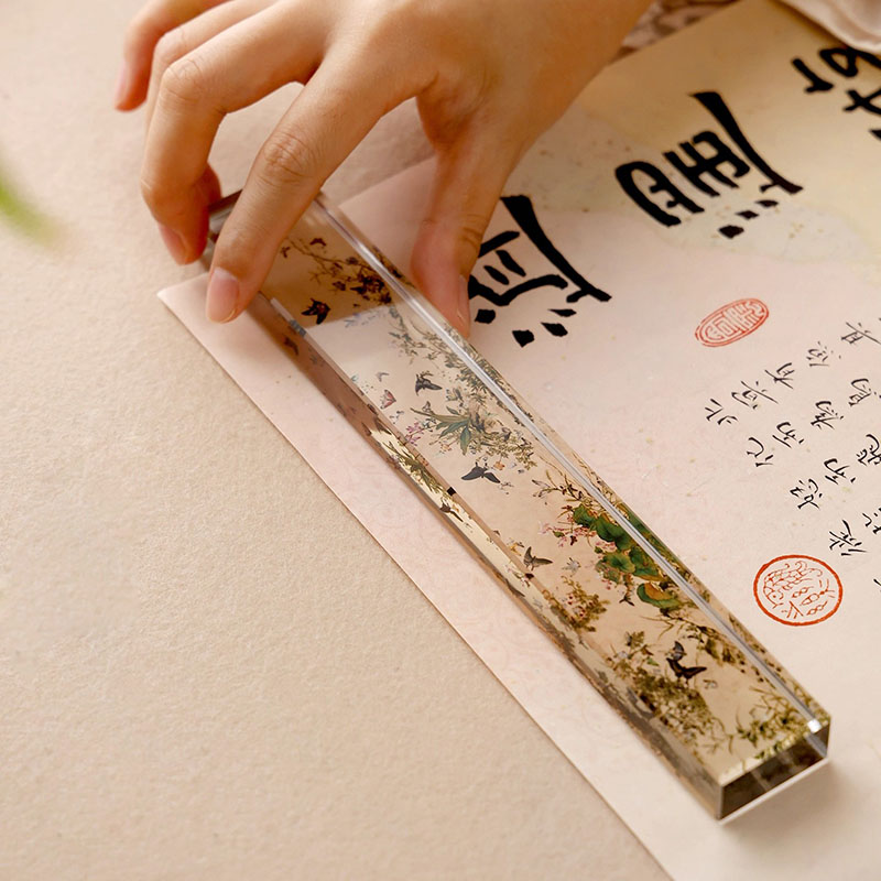 1 Buah Penahan Kertas Kaca Kri - Paper Weight Crystal ulasan dan harga