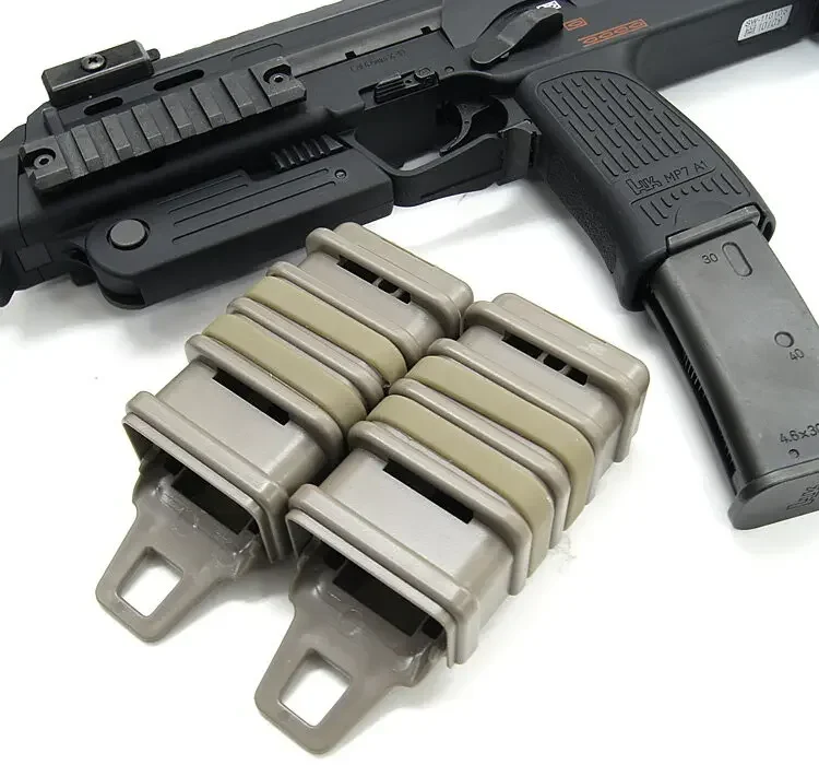 Set Sarung Pistol Mainan MP7 F - Magazine Holder Rack ulasan dan harga
