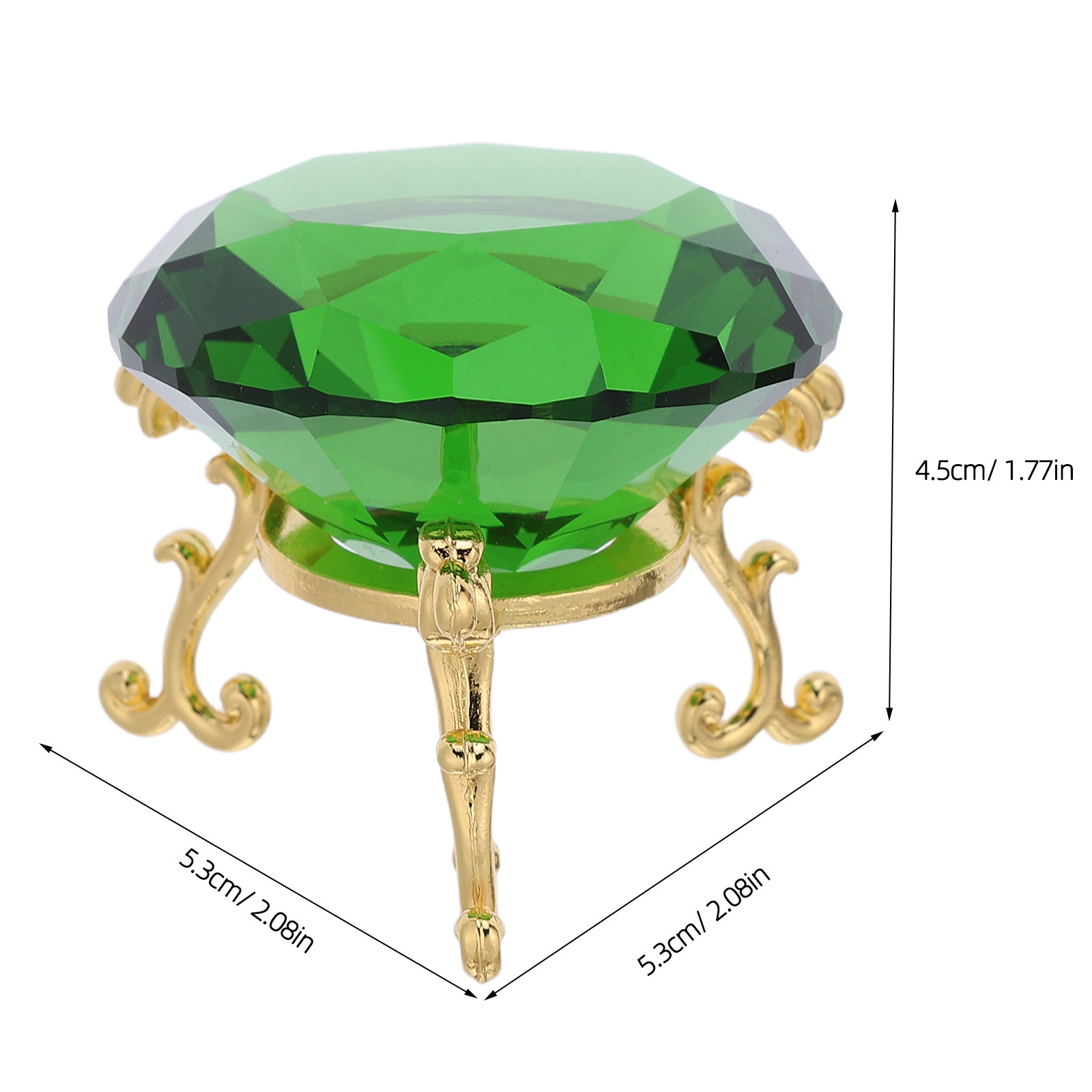 Hiasan Meja Berlian Kristal Bu - Paper Weight Crystal ulasan dan harga