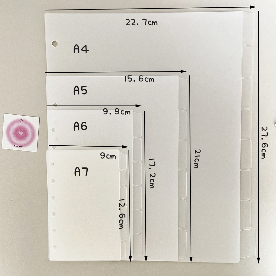 Halaman Pemisah Cincin A4/A5/A - Binder A4 Lever ulasan dan harga