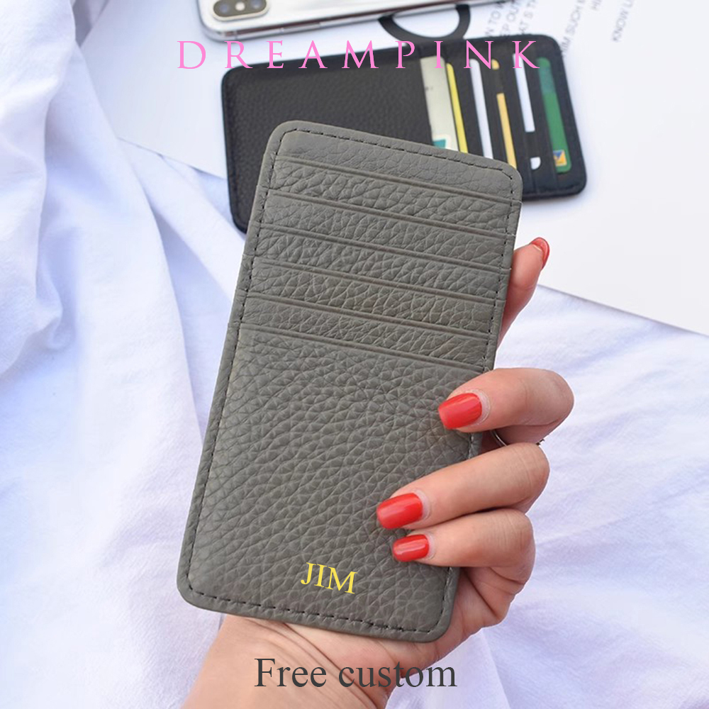 Dompet kulit sapi inisial nama - Index Card Holder ulasan dan harga