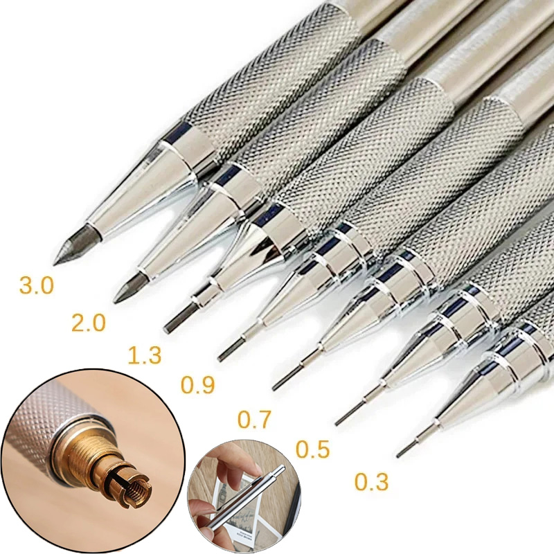 Set Pensil Mekanik 0.3 0.5 0.7 - Mechanical Pencil 0.3 ulasan dan harga
